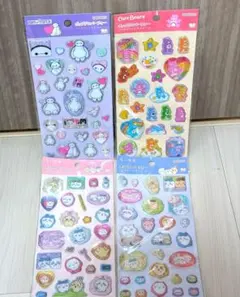 ポップデコパーティー　ラメきらクリスタルシール　正規品　4点セット