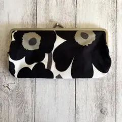 marimekko ウニッコ がま口ポーチ ペンケース 北欧