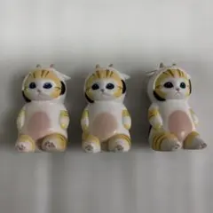 モフサンド フィギュア 牛 ３個セット