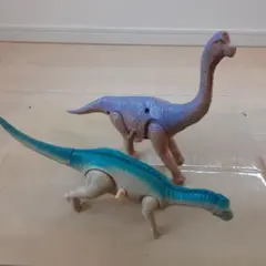 恐竜フィギュア２体
