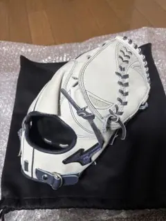 ミズノプロ オーダーグラブ 右投げ 投手用 ピッチャー用 軟式 社会人 白