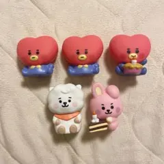 bt21 bts RJ COOKY TATA フィギュア　ミニ