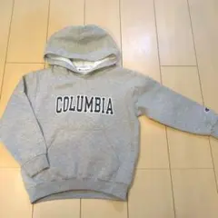 美品　Champion　Columbia フード付きパーカー 140 6-7Y
