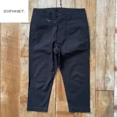 【美品】SOPHNET. クロップド ベイカー パンツ S 68502070のサムネイル
