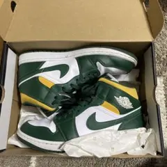 Nike Air Jordan1 Mid Seattle Supersonics