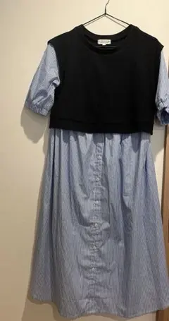 マタニティー　ワンピース　授乳服