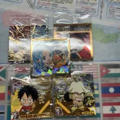 ONE PIECE ウエハースシール 5枚セットのサムネイル
