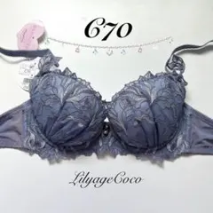 C70 定価3190円 ムーンライト ブラジャー BUふんわりバスト 22792のサムネイル