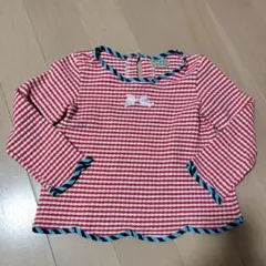 fafa 長袖ボーダーカットソー　フェフェ