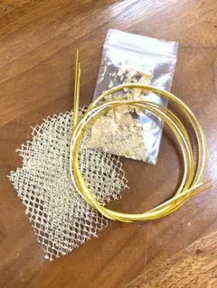 水引 卒業式ヘアアクセサリー 金箔 髪飾り