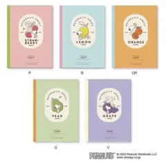 Logical スヌーピー ノート A罫 5冊×2セット
