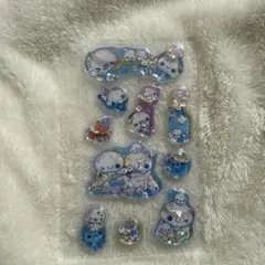 キャラクターシール あわわちゃん