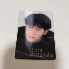 【新品・未開封】 SnowMan 渡辺翔太 チラ見カード 公式グッズ