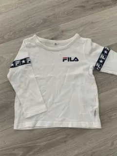 FILA ホワイト 長袖 Tシャツ 90サイズ