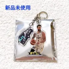 【新品未使用】群馬クレインサンダーズ トレイ・ジョーンズ 2連アクキー アウェイのサムネイル