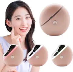 EMS 美顔器 温感かっさ リフトアップ 小顔ケア LED フェイスケア