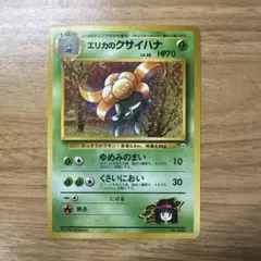 エリカのクサイハナ ポケモンジム第2弾 タマムシシティジム エリカ