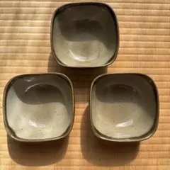 益子焼3セット 貫入釉 陶器