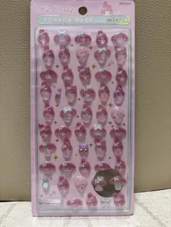 正規品　マイメロディ ボンボンドロップシール mini サンリオ