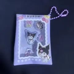 【韓国限定】 サンリオキャンディボンボン ステッカー＆キーリング クロミ