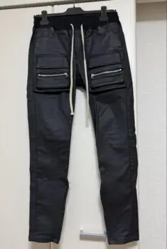 ダンケシェーン Danke Schon カーゴパンツ レザーコーティング