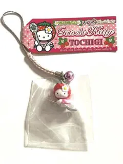 ハローキティ ご当地キティ 栃木限定 いちご ストラップ タグ付き