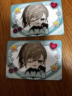 【にじさんじ】にじさんじチップス PIGGPARTY （叶） 二枚組。