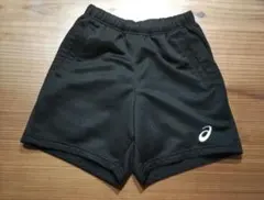 アシックス　ASICS　レディース　ハーフパンツ　レディースM　黒　バレー　匿名
