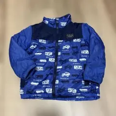 車柄ボアジャケット 青