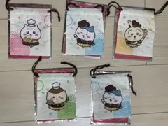 ちいかわ　cocos 巾着　4種セット
