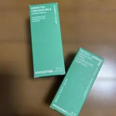 innisfree GREEN TEA セラミドミルク　スキンブースターアンプル