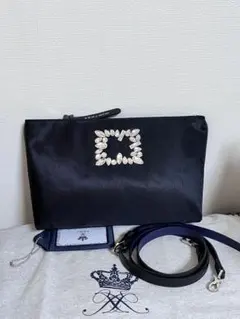 新品同様美品】ADMJ ナイロンリュクス/スワロ付2WAYショルダー - メルカリ