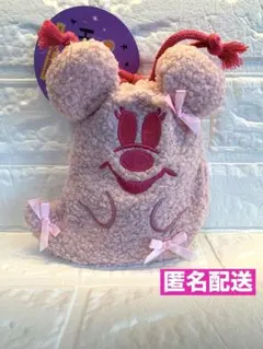 新品　おばけ　ミニー　巾着　ピンク　クッキー入　ディズニーハロウィン　２０２５