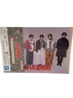 【新品】LIL LEAGUE リルリーグ　クリアファイル＆ステッカー　全員のサムネイル