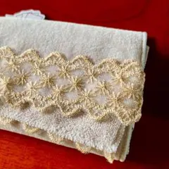 Francfranc ハンカチ バロット 抗菌防臭 モダンレース 色グレー GYのサムネイル