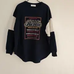 HEART MARKET 長袖 カットソー ネイビー