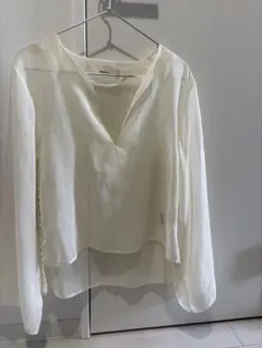 todayful トゥデイフル　シアーブラウス