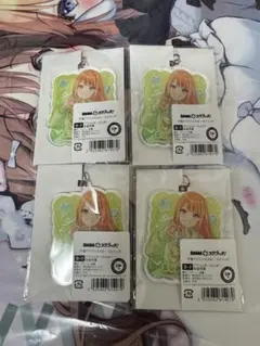 学マス　DMMスクラッチ　紫雲清夏 アクリルキーホルダー✖️4