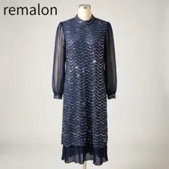 入手困難 1点物 90s 昭和レトロ remalon ヴィンテージ ワンピースのサムネイル
