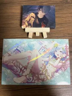 【プロセカ】青柳冬弥ミニキャンバスコレクション　日野森雫ポストカード　2点セット