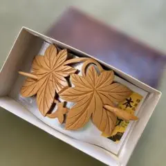 木製 彫刻　本つげ　髪留め　髪飾り　和洋折衷 京都 十三や 公式オンラインショップ