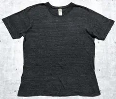 オルタナティブ クルーネック 半袖 Tシャツ 霜降りボディ レーヨン混
