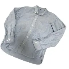 無印良品オックスフォードシャツブルーM美品ビームスアローズシップスユニクロ好きに