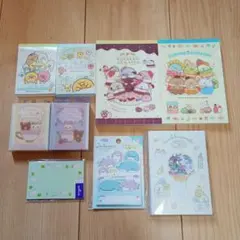 【新品・未使用品】サンエックス他　メモ帳　付箋　9点　まとめ売り