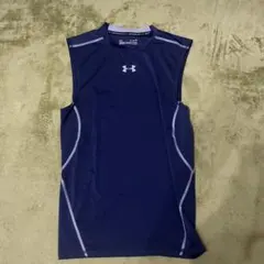 Under Armour HeatGear タンクトップ XL ネイビー