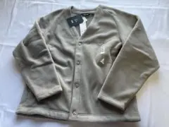 新品ユニクロNeedlesベージュ フリース カーディガン L