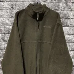 Columbia フルジップ フリース ジャケット コロンビア brown