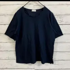 Sogno Firenze Tシャツ 紺 M〜L相当 綿100% 夏用