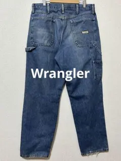 Wrangler ペインターデニムブルー メキシコ製 W34L32