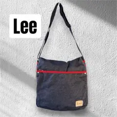 LEEショルダーバッグ キャンバス 斜め掛け メンズ レディース